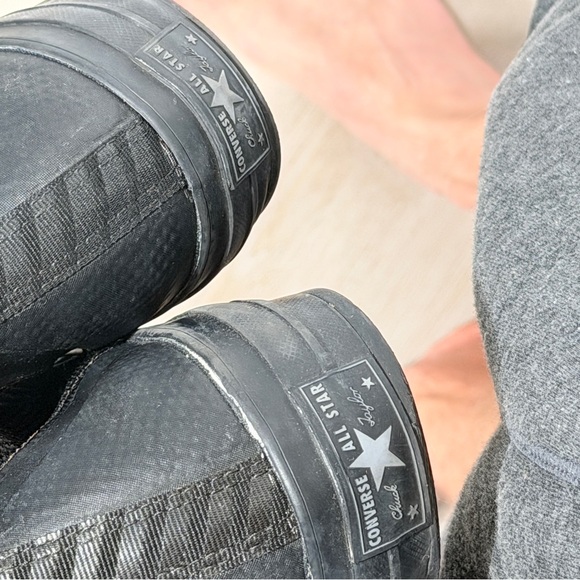 Converse Black High-Top Sneakers - Picture 13 of 14